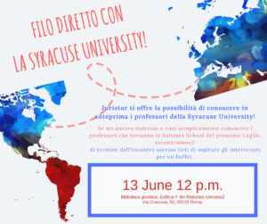 Evento Presentazione Summer School "Gino Gorla" 